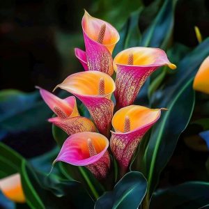 Калла Оникс купить по цене от 450р. в интернет-магазине «Посадика» с доставкой почтой в в Веневе и по всей России – [изображение №1].