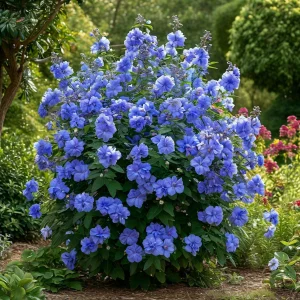 Гибискус Сансет Блоссом купить по цене от 248р. в интернет-магазине «Посадика» с доставкой почтой в в Веневе и по всей России – [изображение №1].