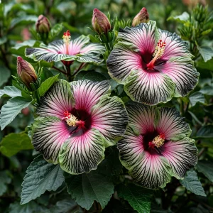 Гибискус Амбер Лайт купить по цене от 490р. в интернет-магазине «Посадика» с доставкой почтой в в Веневе и по всей России – [изображение №1].