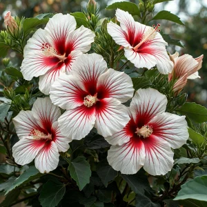 Гибискус Рэд Элеганс купить по цене от 380р. в интернет-магазине «Посадика» с доставкой почтой в в Веневе и по всей России – [изображение №1].