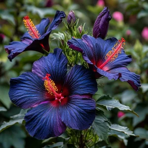 Гибискус Саншайн Кисс купить по цене от 450р. в интернет-магазине «Посадика» с доставкой почтой в в Веневе и по всей России – [изображение №1].