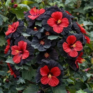 Гибискус Шиммеринг купить по цене от 720р. в интернет-магазине «Посадика» с доставкой почтой в в Веневе и по всей России – [изображение №1].